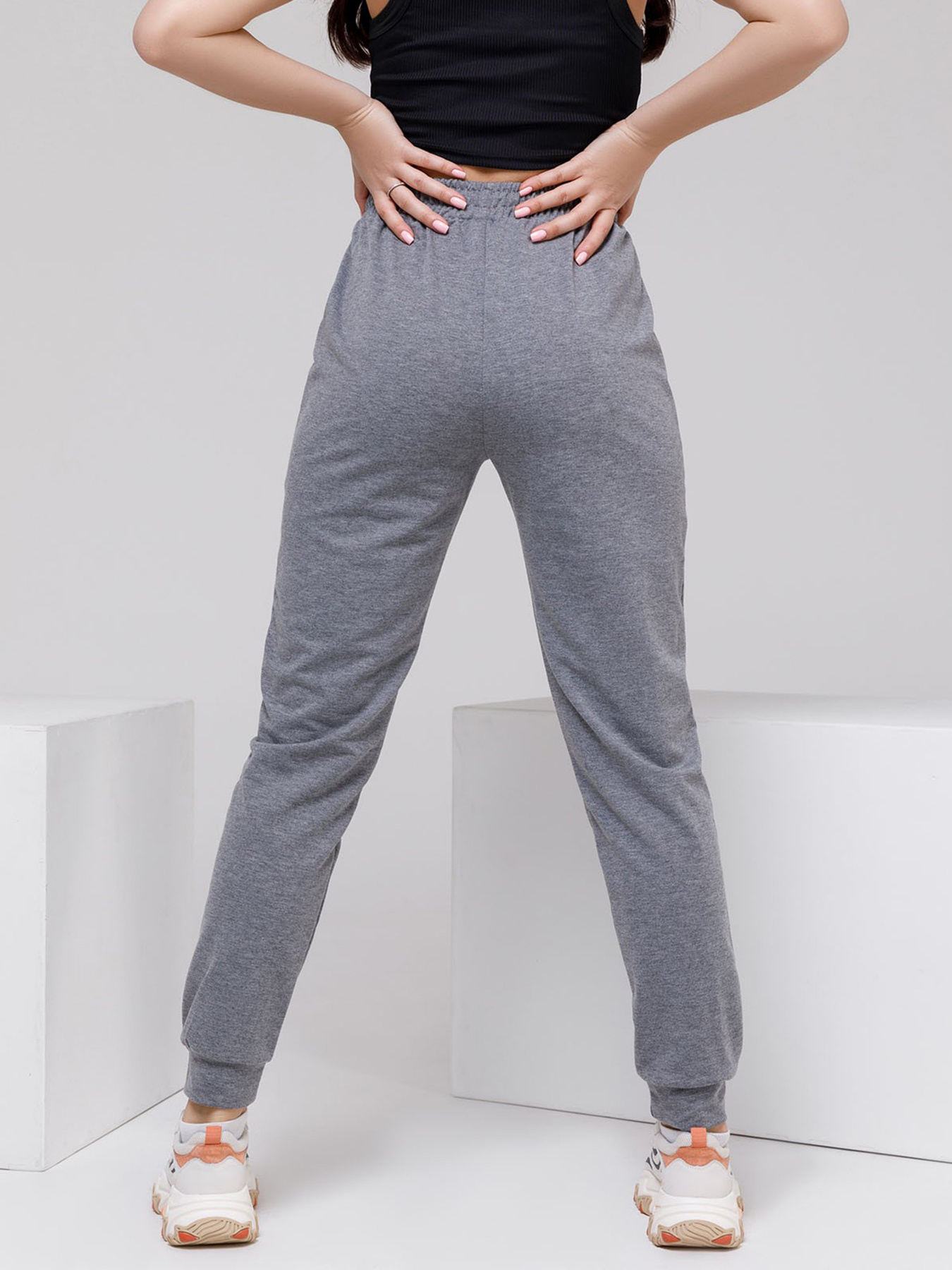 Спортивні штани ISSA Plus модель 12480_серый Фото