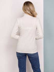 Водолазка ISSA Plus модель 12482_белый Фото