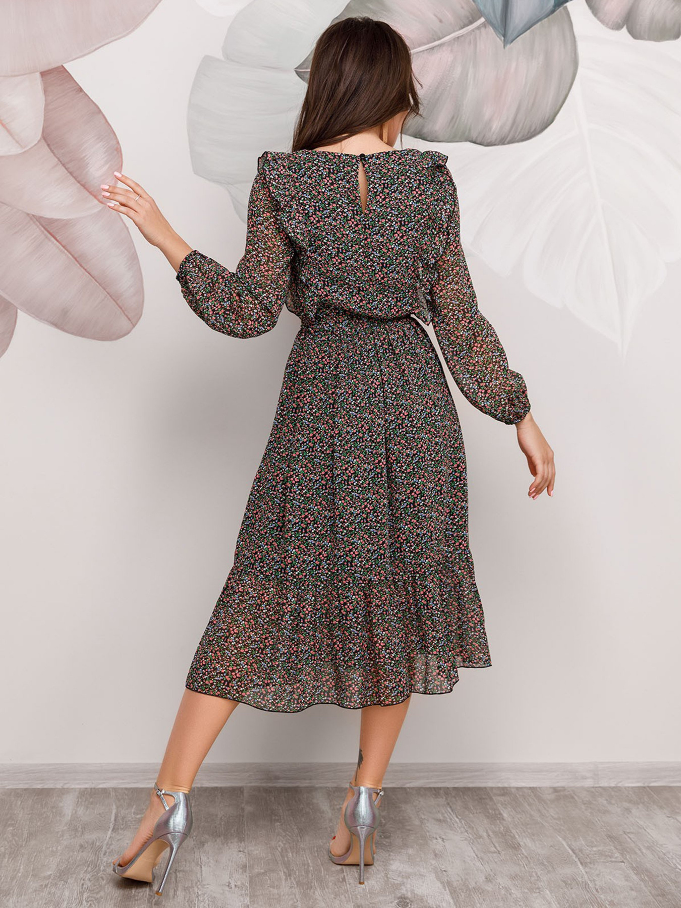 Платья ISSA Plus модель 12483_черный Фото