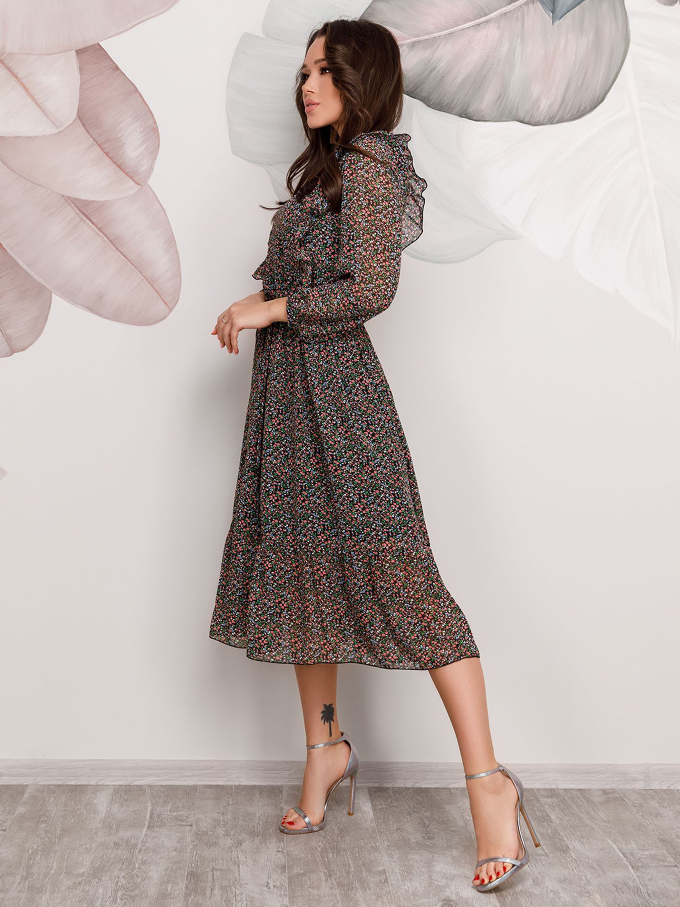 Сукні ISSA Plus модель 12483_черный Фото