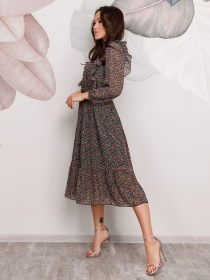 Сукні ISSA Plus модель 12483_черный Фото