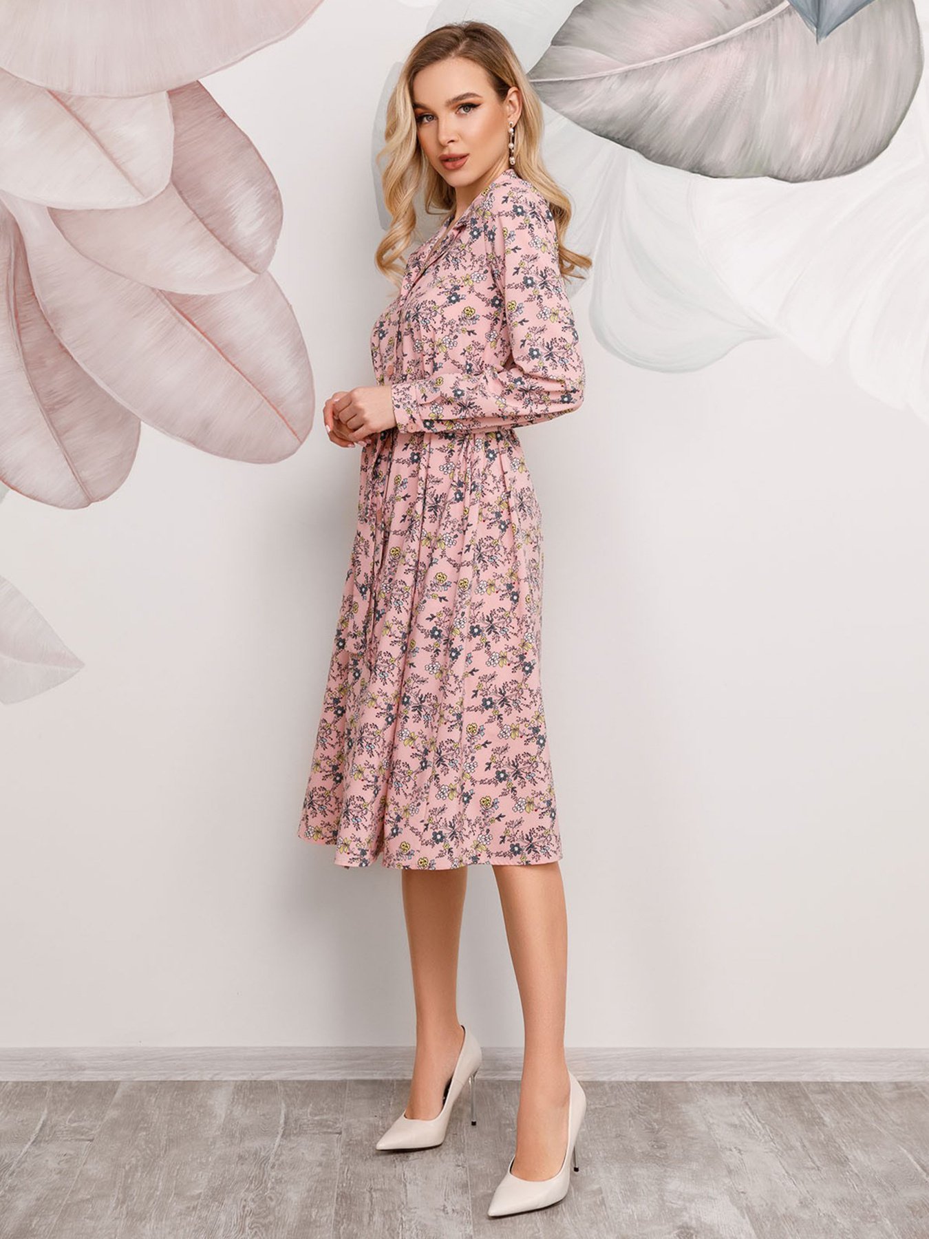 Сукні ISSA Plus модель 12489_розовый Фото