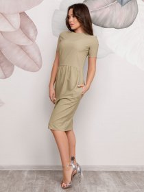 Платья ISSA Plus модель 12491_мятный Фото