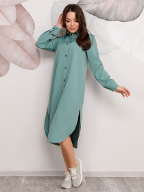 Платья ISSA Plus модель 12492_мятный Фото