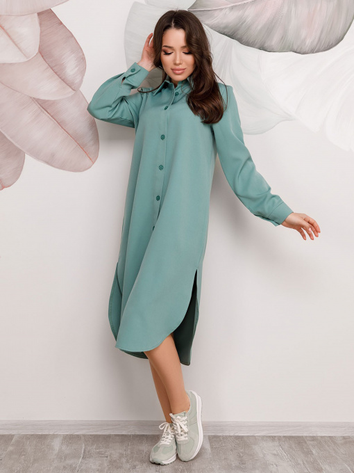 Платья ISSA Plus модель 12492_мятный Фото
