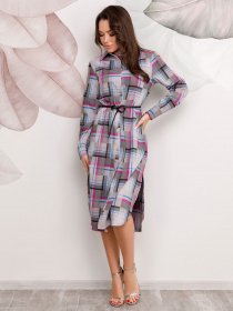 Сукні ISSA Plus модель 12493_серый Фото