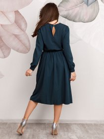 Платья ISSA Plus модель 12510_зеленый Фото