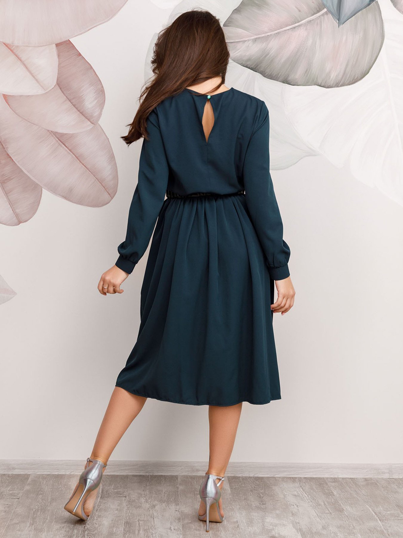 Сукні ISSA Plus модель 12510_зеленый Фото