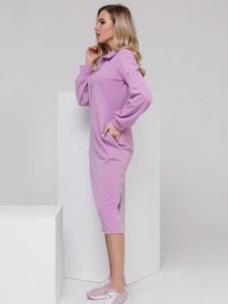 Платья ISSA Plus модель 12511_сиреневый Фото