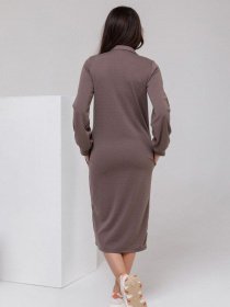 Сукні ISSA Plus модель 12511_хаки Фото