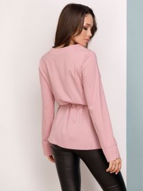Блуза ISSA Plus модель SA-166_розовый Фото