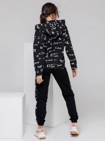 Спортивный костюм ISSA Plus модель SA-152_черный Фото