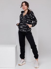 Спортивный костюм ISSA Plus модель SA-152_черный Фото