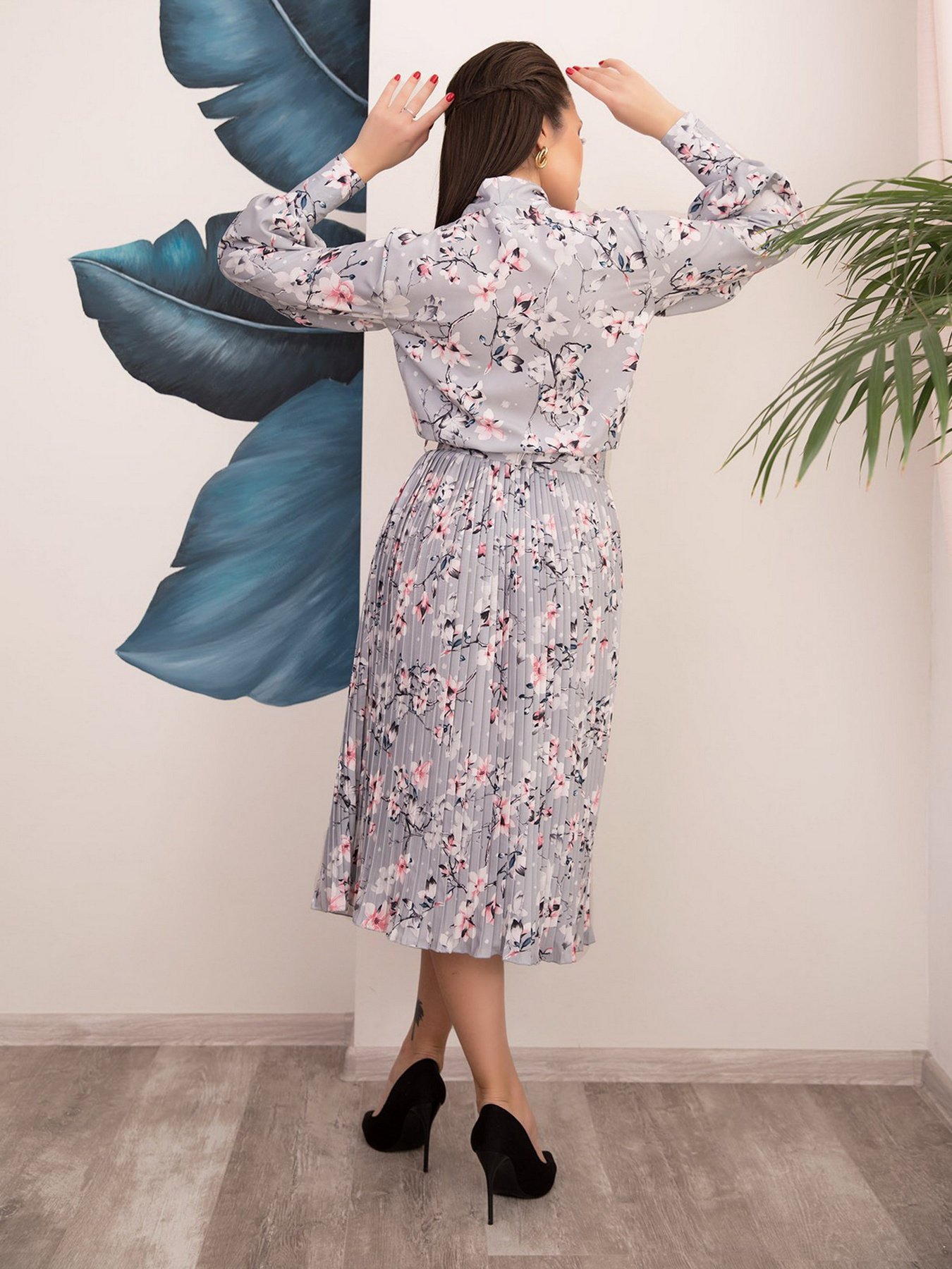 Сукні ISSA Plus модель 12516_серый Фото