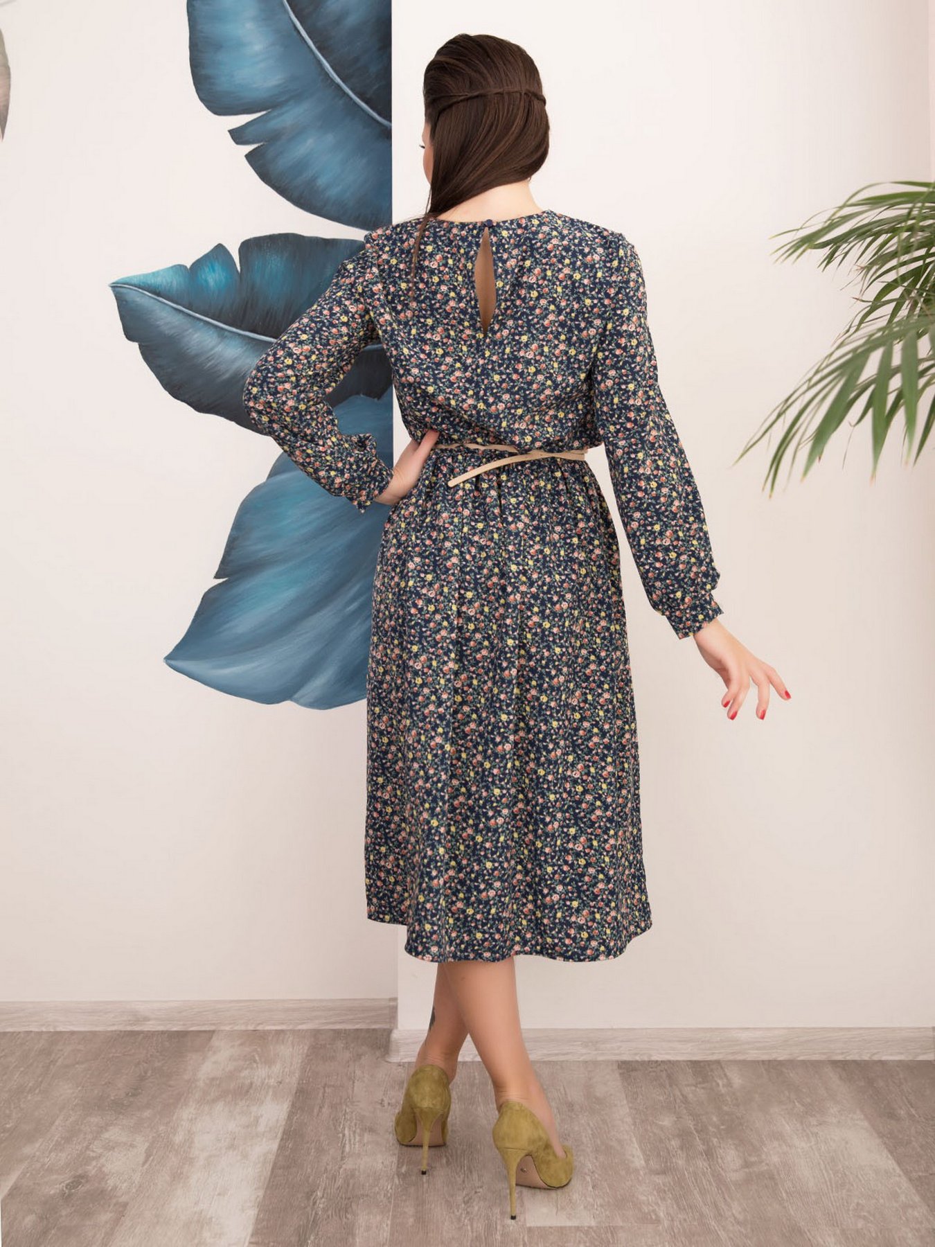 Сукні ISSA Plus модель 12517_мультиколор Фото