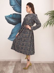 Сукні ISSA Plus модель 12517_мультиколор Фото