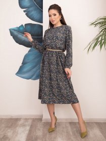 Сукні ISSA Plus модель 12517_мультиколор Фото