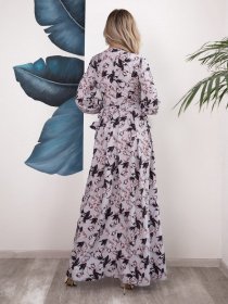 Платья ISSA Plus модель 12530_серый Фото