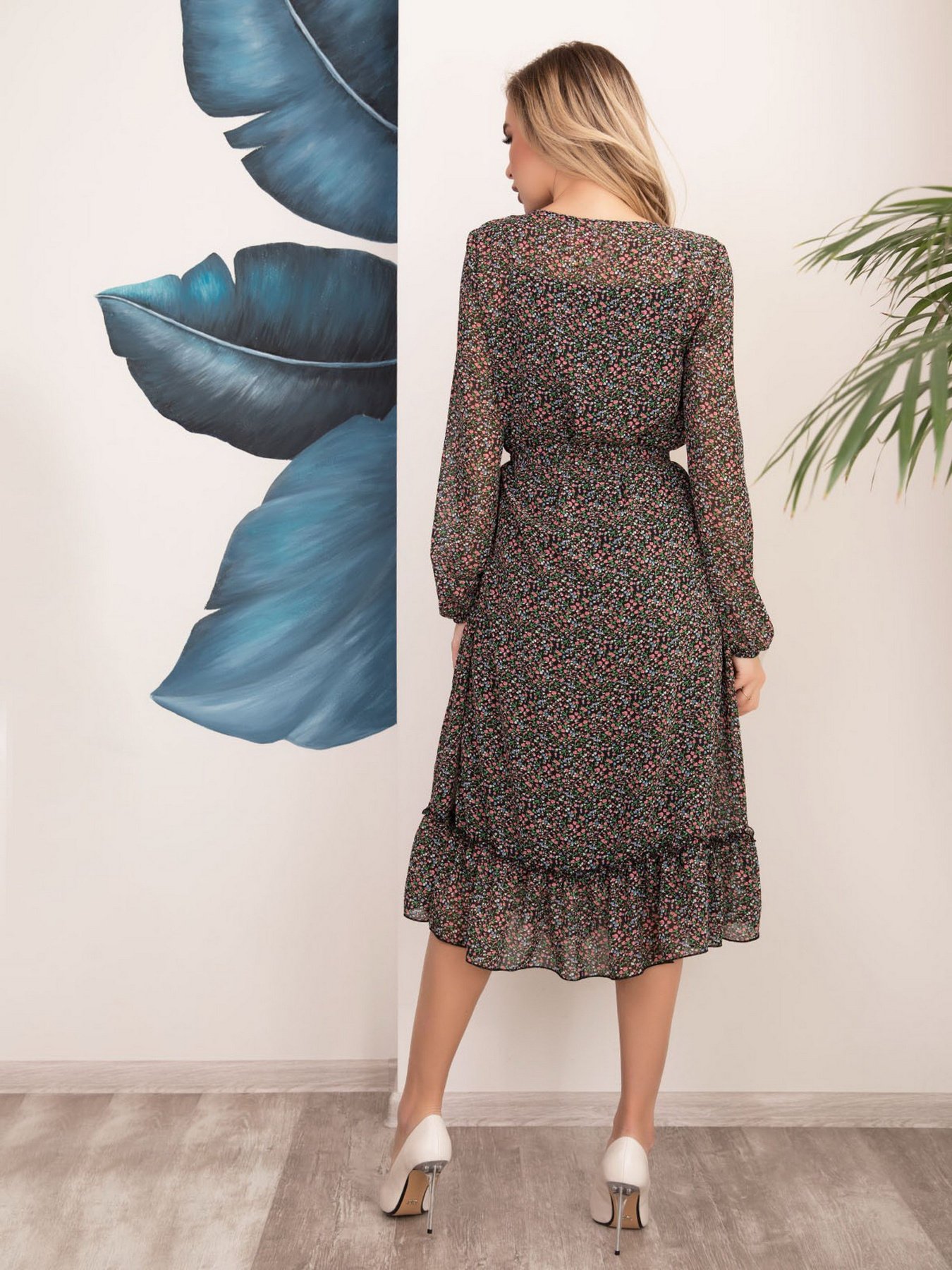 Сукні ISSA Plus модель 12533_мультиколор Фото