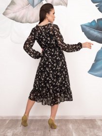 Платья ISSA Plus модель 12536_черный Фото