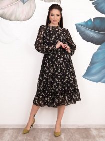 Сукні ISSA Plus модель 12536_черный Фото