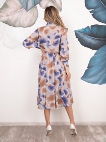 Платья ISSA Plus модель 12542_мультиколор Фото