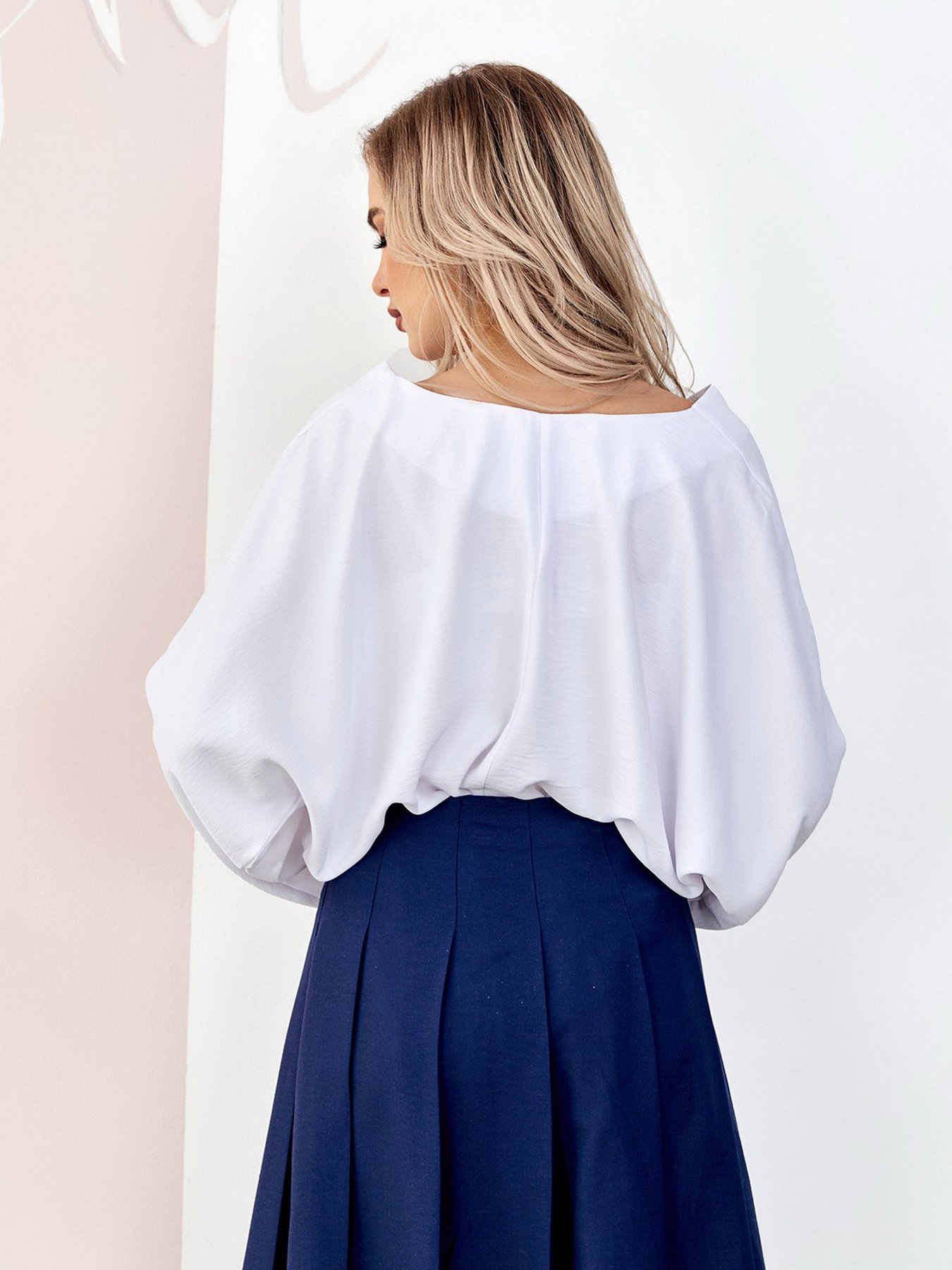 Блуза ISSA Plus модель SA-176_белый Фото