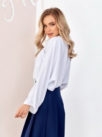 Блуза ISSA Plus модель SA-176_белый Фото