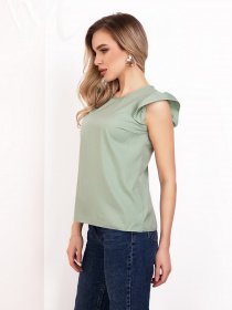 Блуза ISSA Plus модель SA-182_мятный Фото