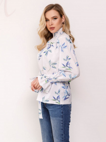 Блуза ISSA Plus модель SA-34_белый Фото