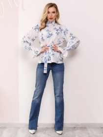 Блуза ISSA Plus модель SA-34_белый Фото