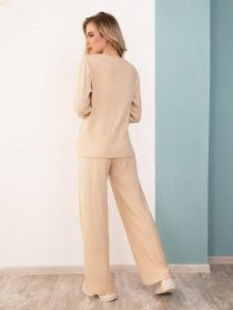 Костюми ISSA Plus модель 12531_бежевый Фото