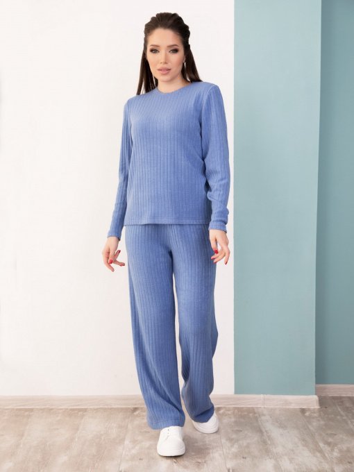 Костюми ISSA Plus модель 12531_голубой Фото