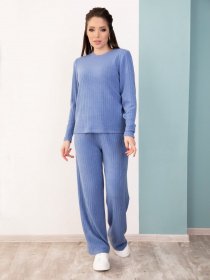 Костюмы ISSA Plus модель 12531_голубой Фото