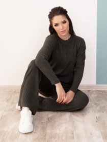 Костюмы ISSA Plus модель 12531_серый Фото