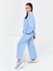 Спортивный костюм ISSA Plus модель 12544_голубой Фото
