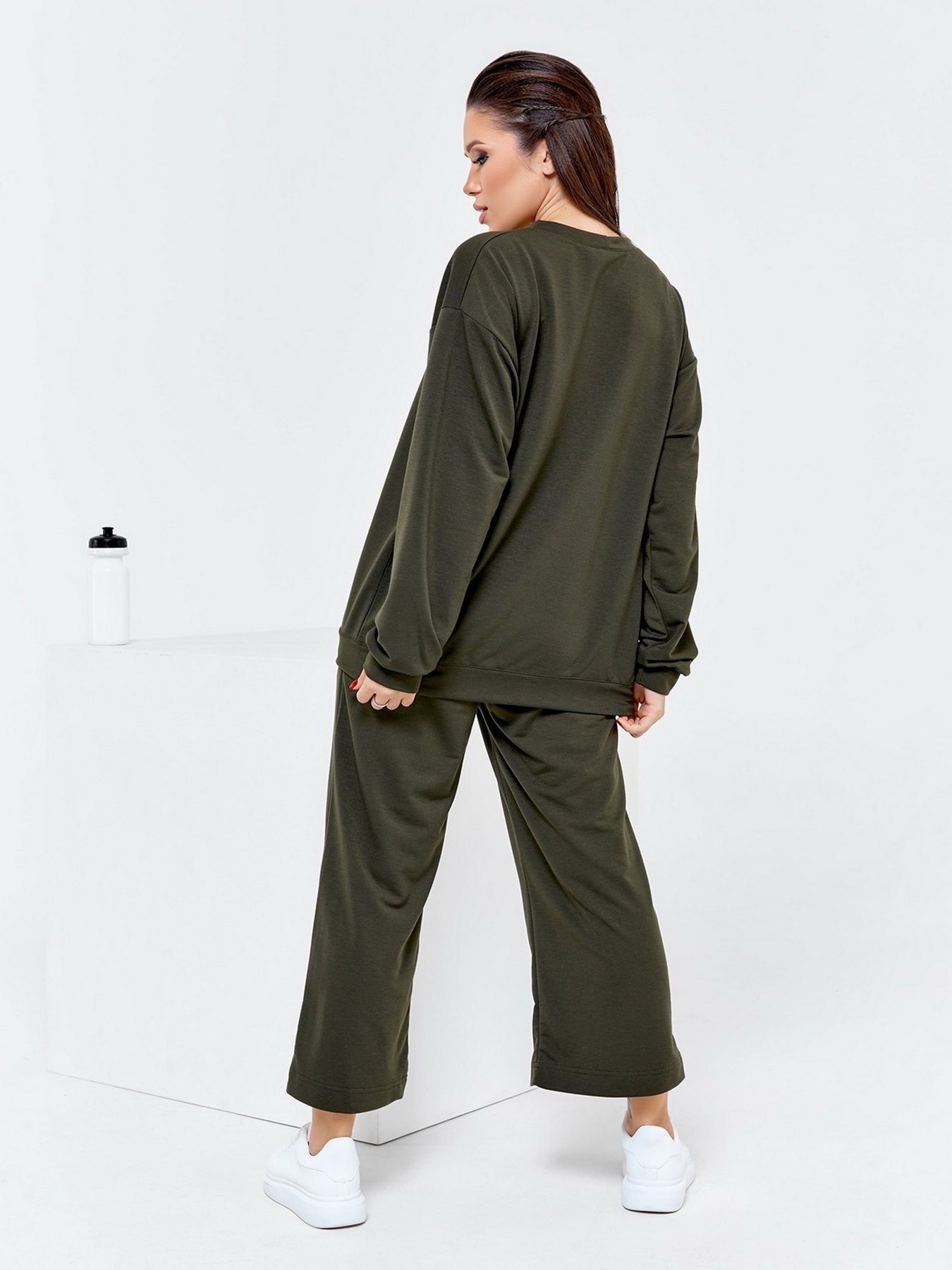 Спортивный костюм ISSA Plus модель 12544_хаки Фото