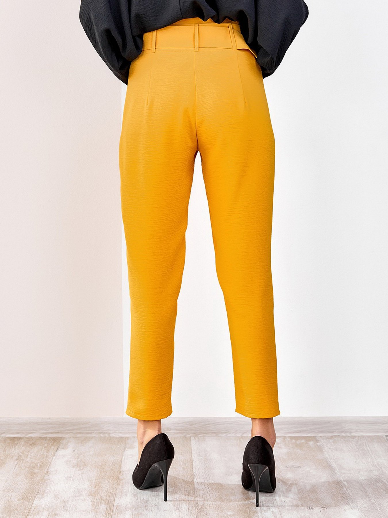 Повсякденні штани ISSA Plus модель SA-178_горчичный Фото