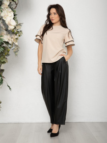 Блуза ISSA Plus модель SA-180_бежевый Фото