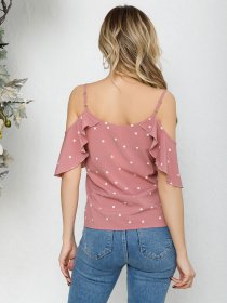 Блуза ISSA Plus модель SA-189_розовый Фото