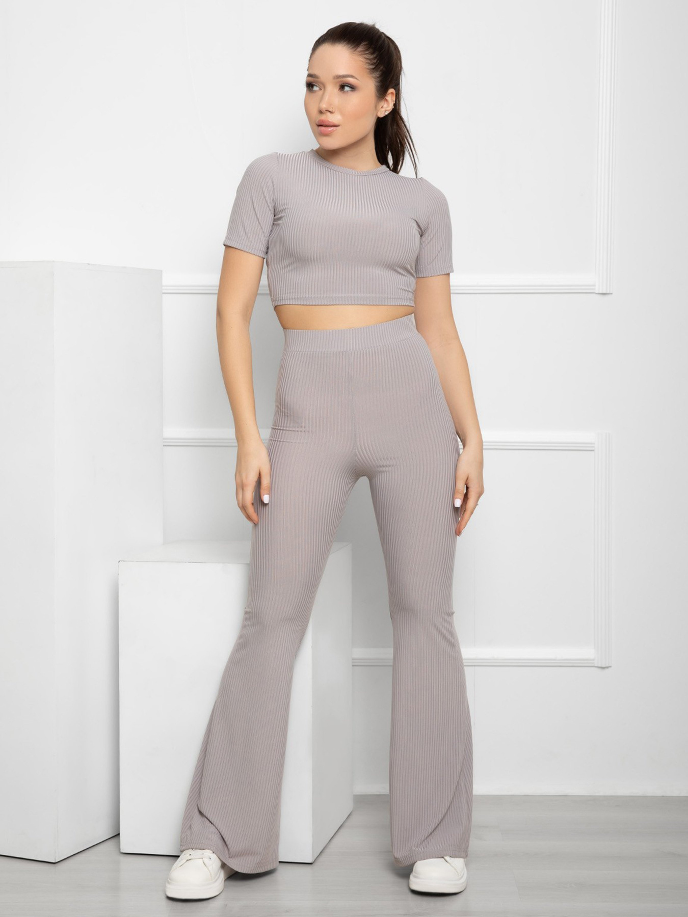 Костюми ISSA Plus модель 12597_серый Фото