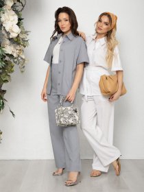 Костюми ISSA Plus модель 12590_белый Фото