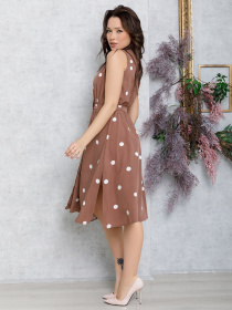 Сукні ISSA Plus модель 12551_коричневый Фото