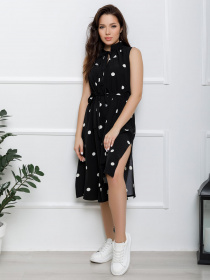 Платья ISSA Plus модель 12551_черный Фото