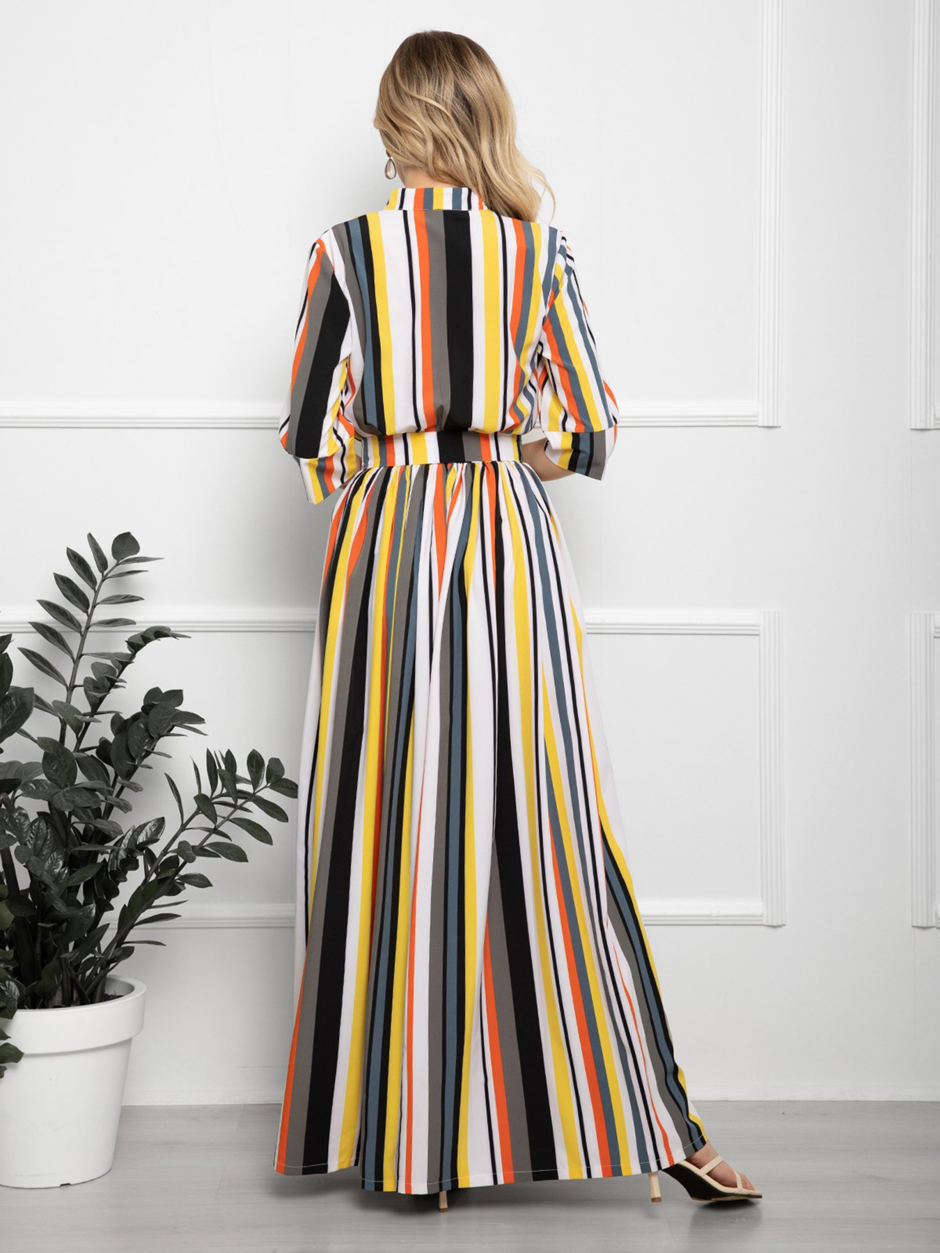 Платья ISSA Plus модель 12556_мультиколор Фото