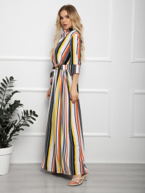 Платья ISSA Plus модель 12556_мультиколор Фото