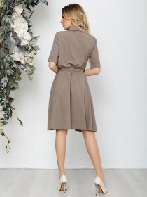 Платья ISSA Plus модель 12557_серый Фото