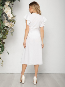 Сукні ISSA Plus модель 12591_белый Фото