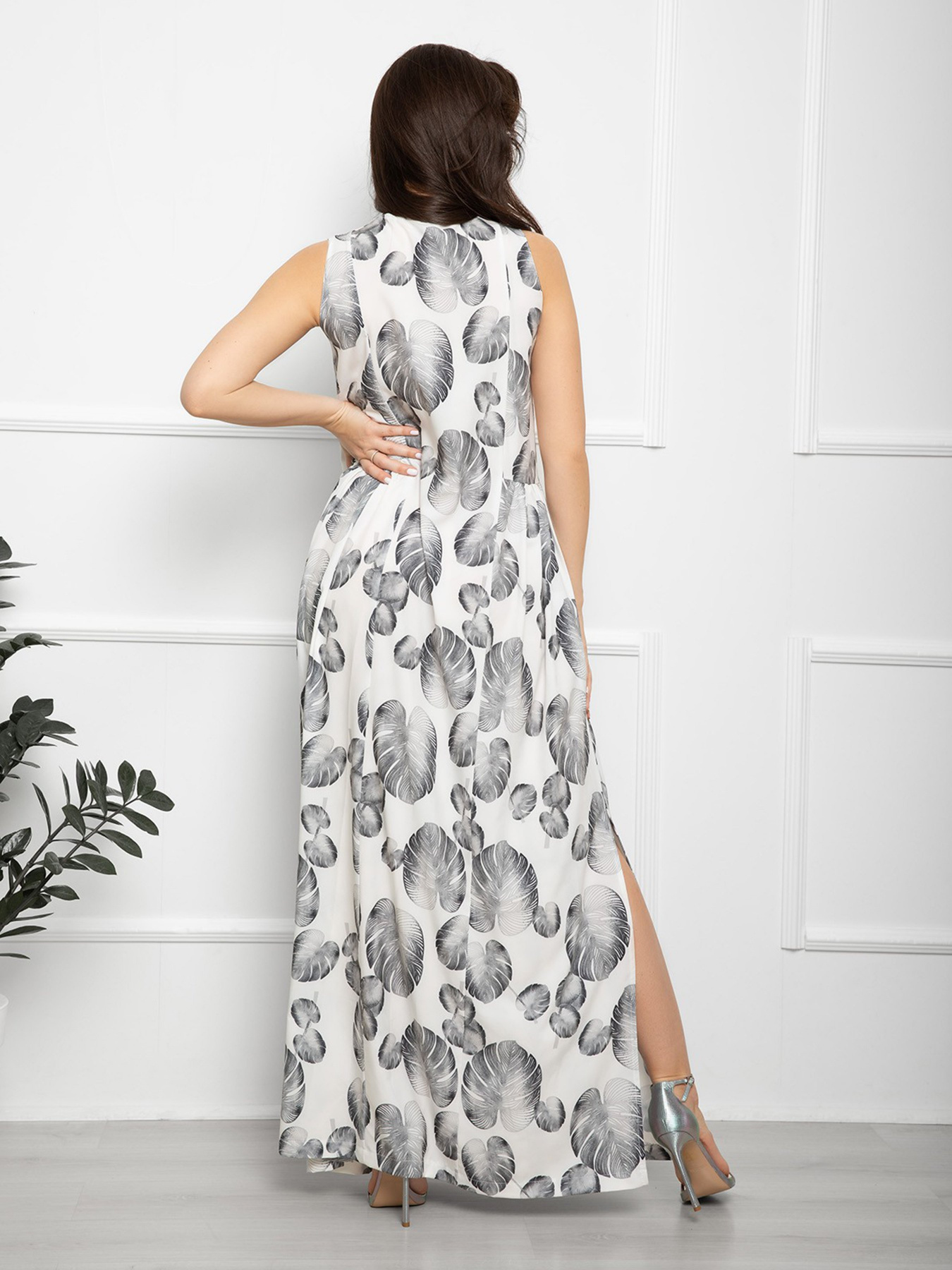 Платья ISSA Plus модель 12582_мультиколор Фото