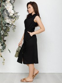 Платья ISSA Plus модель SA-193_черный Фото